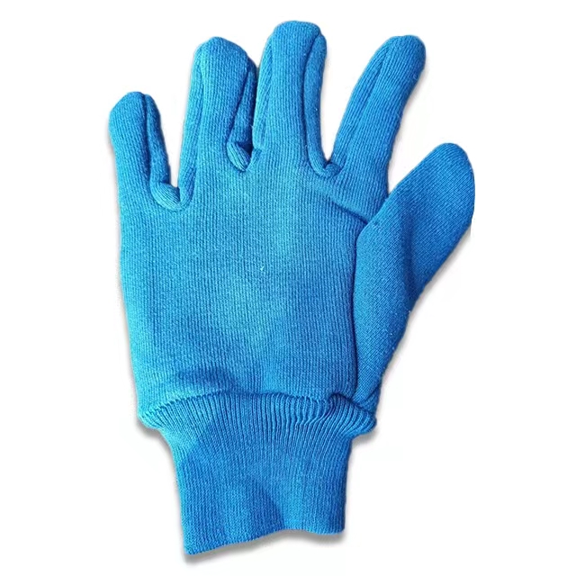 knitted cotton yarn gloves Garden workers Safety work Labor gloves Construction