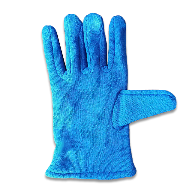 Custom Logo Industrial Grip Knit Durable Safety Labour Protection Working Cotton Gloves For Gardening