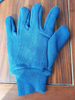 Cotton Yarn Knitted Gloves Construction Hand Thickening Industrial Gardening Knitted Cotton Gloves