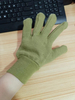 Custom Design Labor Reusable Pure Cotton Knitted Safety Work Gloves for Working