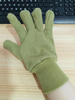 Custom Design Labor Reusable Pure Cotton Knitted Safety Work Gloves for Working