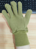 Custom Design Labor Reusable Pure Cotton Knitted Safety Work Gloves for Working