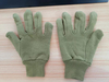 Custom Design Labor Reusable Pure Cotton Knitted Safety Work Gloves for Working