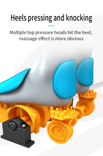 4D Air Bag Electric Scraping Infrared Kneading Foot Massager Portable Foot Spa Therapy Pain Relief Foot Massager With Heating