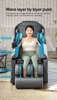 2022 Home Use Whole Body Zero Gravity Massager Chair Air Pressure LCD Touch Control Heat Therapy Relax Massager Chair With Music