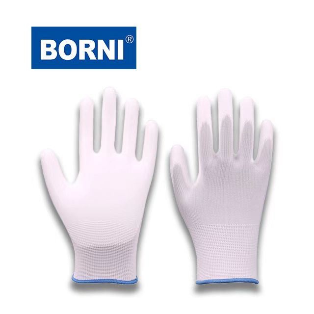 white work gloves