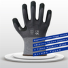 Polyester PU Palm Coated Household Electric Labor Work Gloves