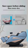 Professional 3D Best Zero Gravity Stimulate Human Touch Massage Chair Electronic Kneading Blue tooth Music Massage Chair