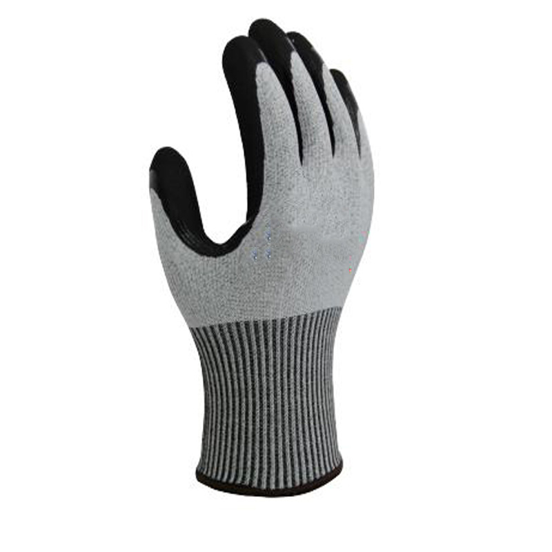 Work Safety Constructed Anti Cut Protection Nitrile Foam Cut Resistant Gloves