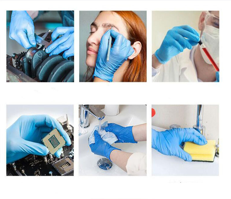 disposable nitrile glove 5
