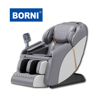 Heating Vibrating White Full Body Massage Chair