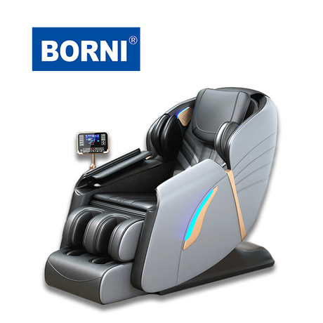 2022 Home Use Whole Body Zero Gravity Massager Chair Air Pressure LCD Touch Control Heat Therapy Relax Massager Chair With Music