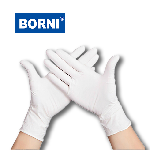 disposable latex gloves