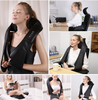 Multi Frequency 3D Electric Neck Shoulder Massage Belt 15 Min Heating Kneading Therapy Massage Belt For Relax Pain