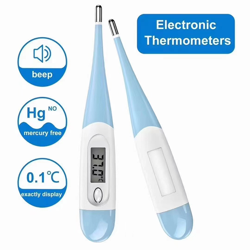 Digital fever thermometer with flexible tip for Baby and Adults