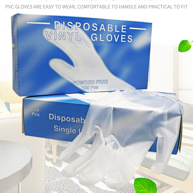 Dipsoable Vinyl Gloves