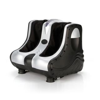 Rolling Automatic Black Foot And Leg Massager