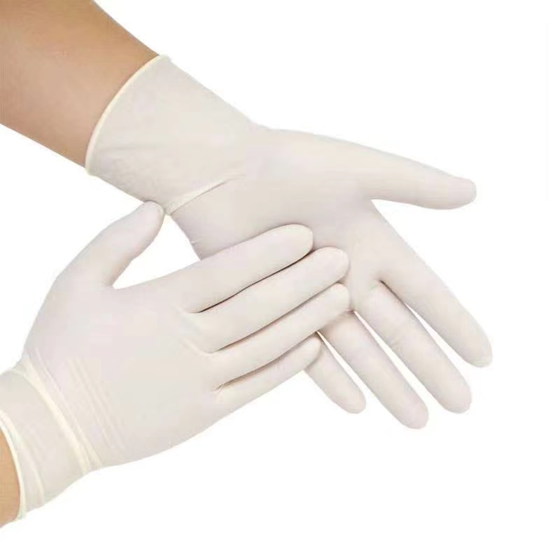 Disposable Latex Examination Gloves 9” Powder Free