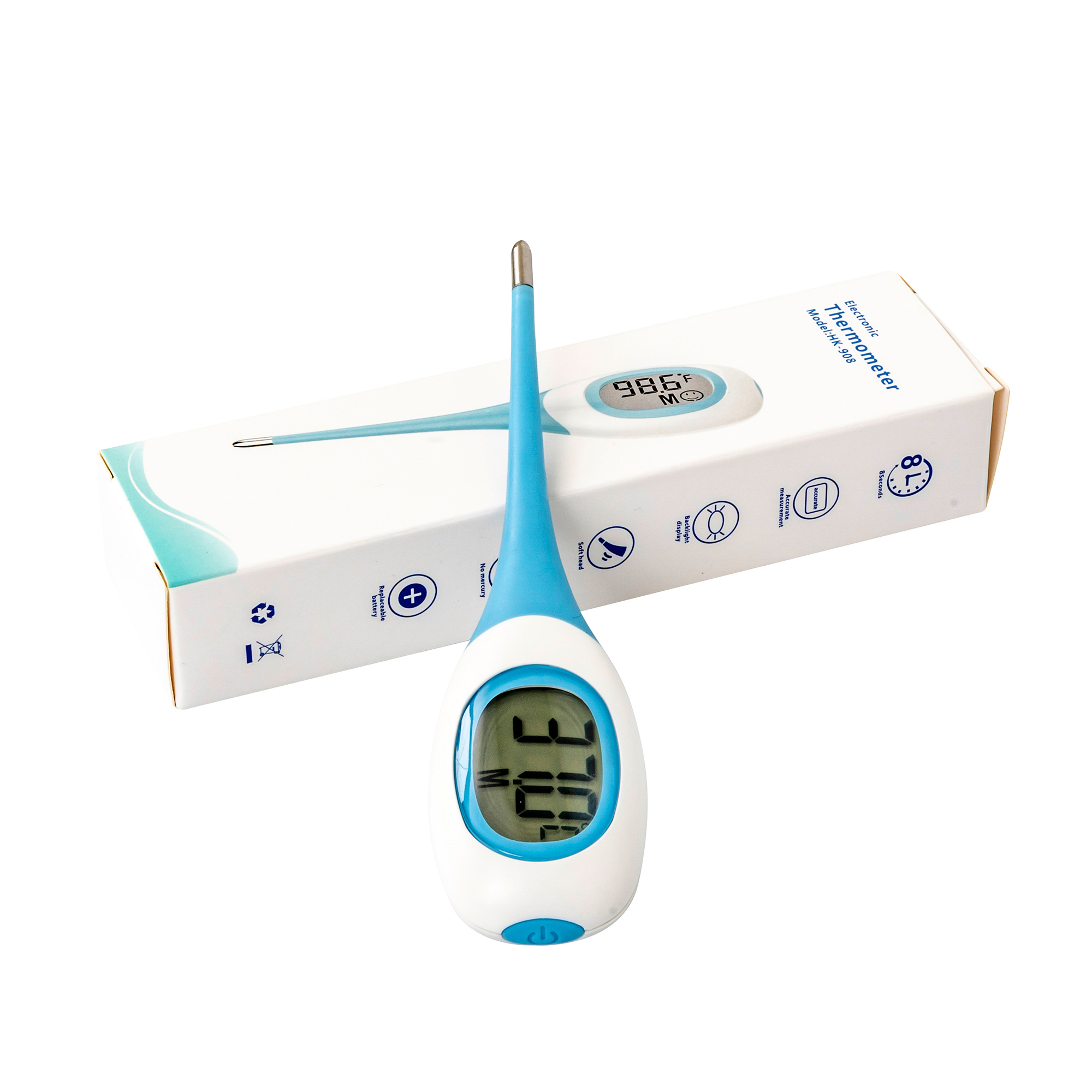 home use clinical thermometer soft tip digital thermometer baby thermometer